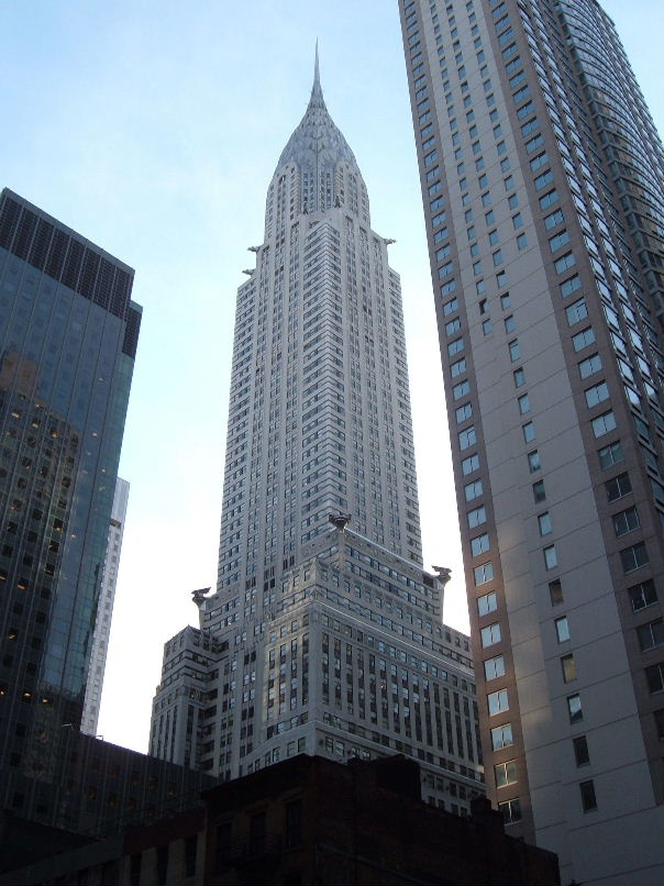 Completed in 1930 the Chrysler Building is a distinctive symbol of New York 